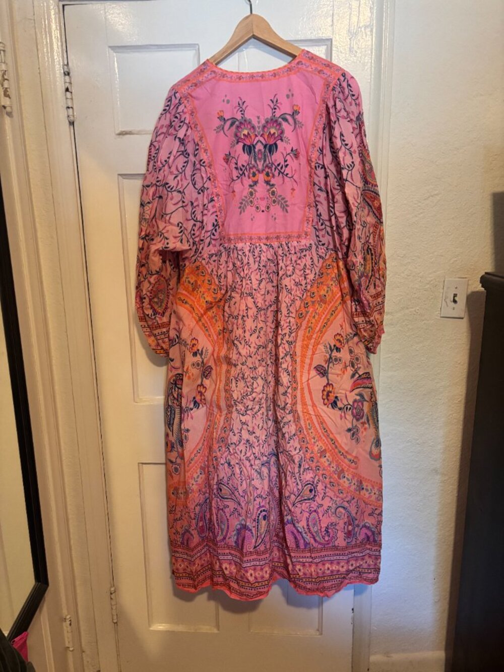 Farm Rio Mystical Winter Print Maxi Dress - Picture 6 of 9
